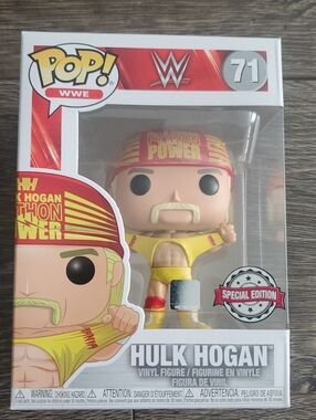 WWE Hulk Hogan Funko Pop #71 Special Edition